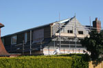 Leeds Roofers - New Gable Side and Rear elevation view
